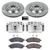 Power Stop 04-09 Cadillac SRX Front Autospecialty Kit w/Cals