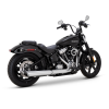Vance & Hines 2025+ HD Softail Twin Slash 4in Round Chrome Slip-On Exhaust