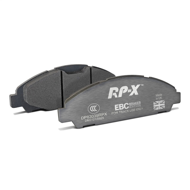 EBC Racing 15-17 Ford Mustang 3.7L (6th Gen) RP-X Race Front Brake Pads