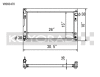 Koyo 17-22 Subaru Impreza 2.0L Non-Turbo / 18-22 Crosstrek 2.0/2.5L Non-Turbo Aluminum Radiator