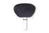 Mustang 08-25 Harley FL Touring Rd King Sp, Rd Glide Ltd, Dble Diamond Driver Backrest - Black/GM