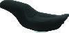 Mustang 97-07 Harley Rd King,06-07 Str Glide,00-01 Screamin Eagle 1PC Seat w/Diamond Stitch - Black