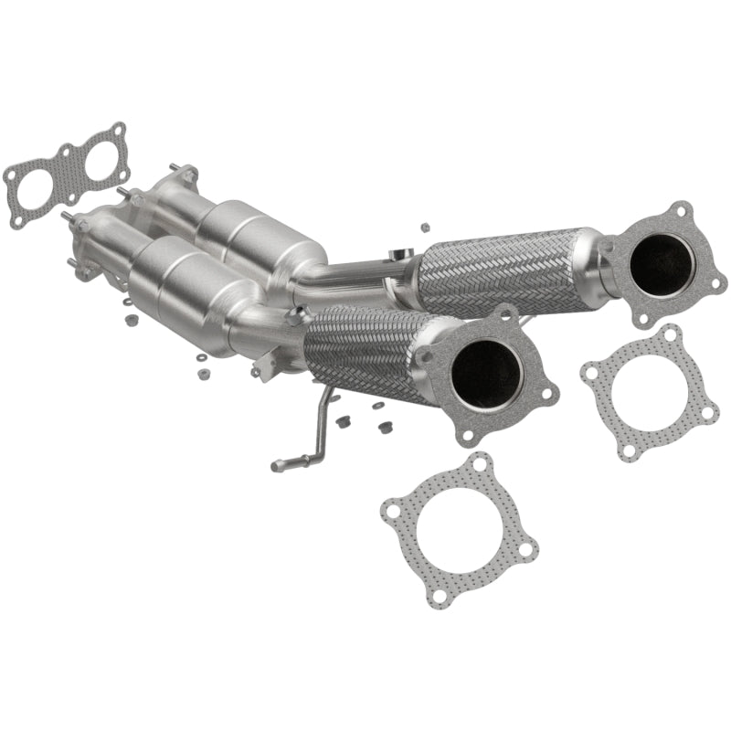 MagnaFlow Direct Fit Catalytic Converter 2008-2012 LR2 3.2 L Underbody
