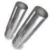 Stainless Works Straight Cut Resonator Tips 2in ID Inlet 3in Body