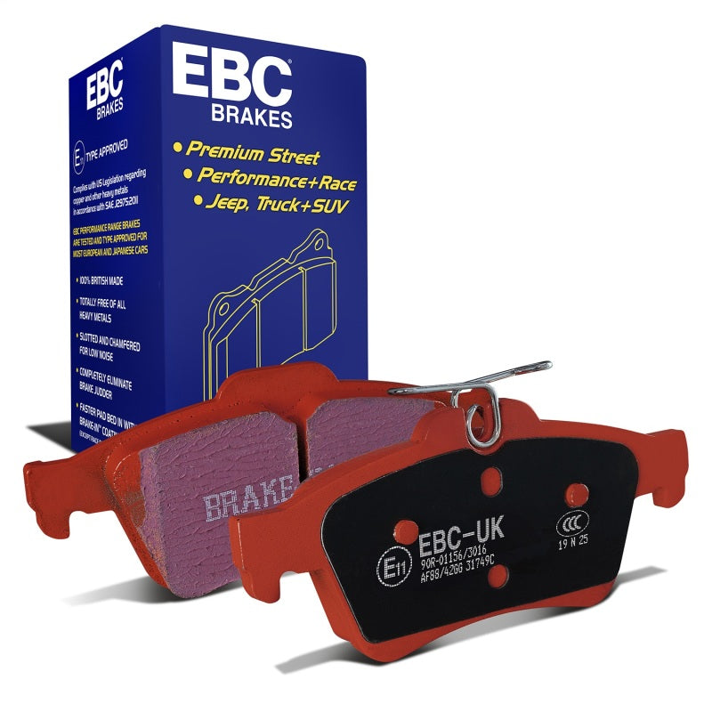 EBC 08-10 Chevrolet Cobalt 2.0 Turbo (SS) Redstuff Rear Brake Pads