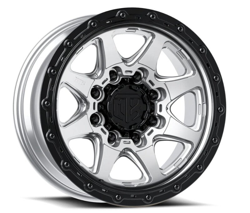 MTX Spitfire 8 Machined w/Black Ring 18x9in / 8x165.1 BP / 0mm Offset / 124.1mm Bore