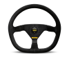 Momo MOD88 Steering Wheel 320 mm - Black Suede/Black Spokes