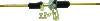 QuadBoss 16-19 Polaris General 1000 EPS Steering Rack Assembly