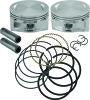 S&S Cycle 84-99 BT 4in Bore Forged Pistons - .010in