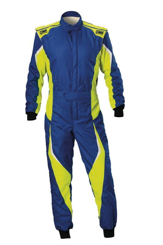 OMP TECNICA EVO SUIT BLACK/WHITE SIZE 50 FIA 8856-2018 + SFI