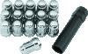 QuadBoss Spline Lug Nuts 12x1.5 - Silver