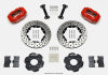 Wilwood Forged Dynalite Front Hat Kit 11.00in Drilled Red Integra/Civic w/Fac.240mm Rtr