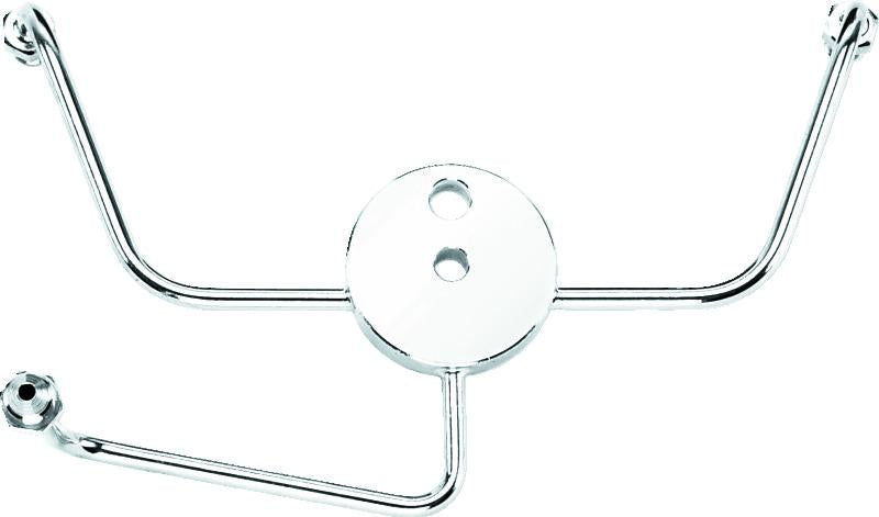 Twin Power Stainless Junction Block Male AN3 Wide Glide Custom