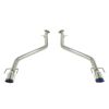 REMARK 2021+ Lexus IS300/ IS350 Axle Back Exhaust - Burnt Stainless Double Wall Tip(Muffler Version)