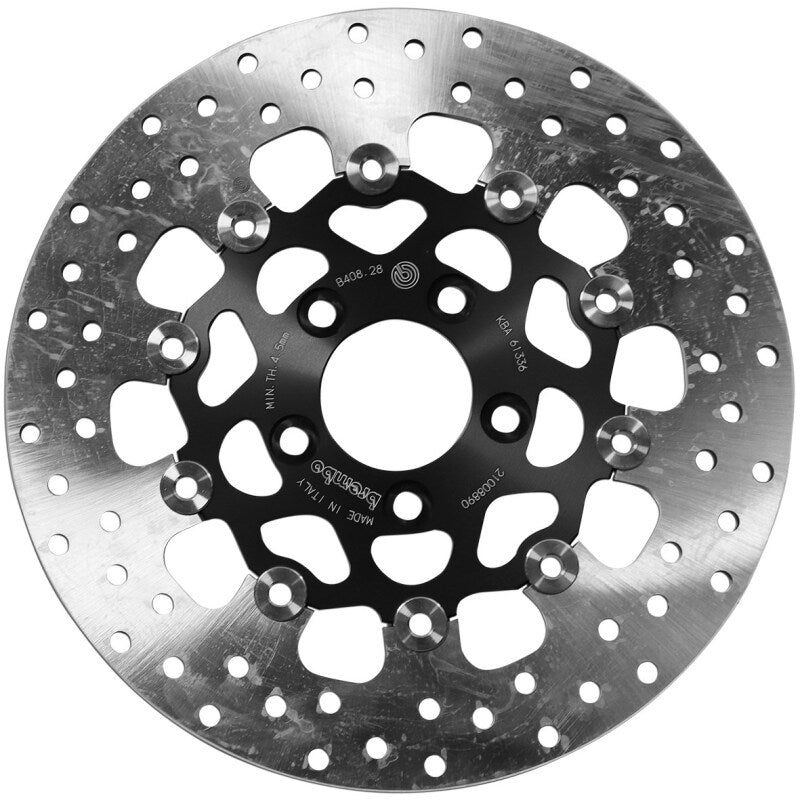 Brembo 00-06 HD FLHTCUI Electra Glide Ultra Clas. 1450CC 292x5mm Brake Disc - Rear Floating