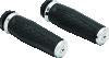 Kuryakyn Hex Grips Thottle-By-Wire Chrome