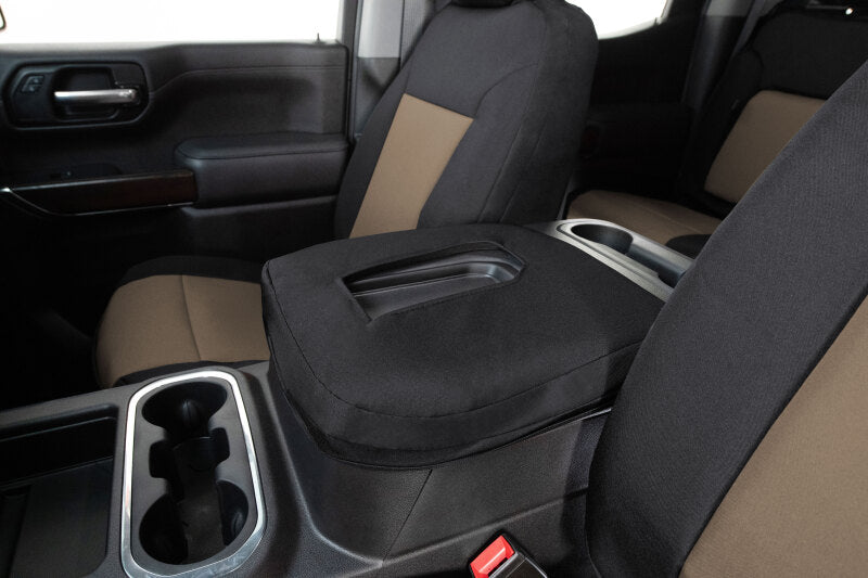 Covercraft 20-24 Jeep Gladiator Endura PrecisionFit Custom Front Row Seat Covers - Tan/Black