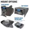 Rugged Radios Can-Am Mav X3 Comp Comm Kit w/ BT 2-Way Radio STX Stereo / G1 GMRS / Dash Mount