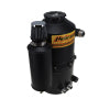 Peterson Fluid Systems Tank Drag 2.3 Gallon -12AN Single Return w/ Catch Can - Black