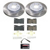 Power Stop 21-23 GMC Yukon XL Front Semi-Coated Rotor Kit
