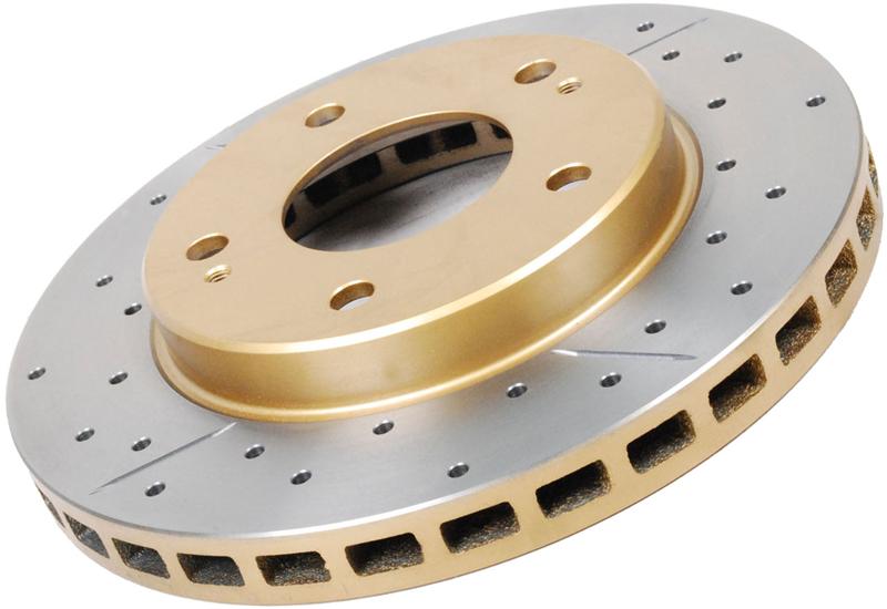 DBA 04 Pontiac GTO Front Drilled & Slotted Street Series Rotor