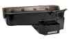 Moroso Pre-80 Chevrolet Small Block (w/2 Pc Seal) Road Race Wet Sump 7qt 7.5in Steel Oil Pan - Black