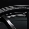 Gram Lights 57NR LIMITED II 18x8.5 +45 5-114.3 Semigloss Black Wheel w/ Black Cap/Stickers/Air Valve