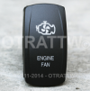 sPOD Rocker Engine Fan Switch