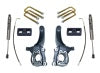 MaxTrac 15-18 Chevrolet Colorado 2WD 4in/2in MaxPro Elite Spindle Lift Kit w/FOX Shocks