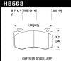 Hawk 12-20 Challenger/Charger 06-10 Grand Cherokee SRT8 DTC-70 Motorsports Front Brake Pads