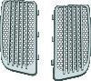 Kuryakyn Radiator Grills For Twin Cooled Models Chrome & Black (Pair)