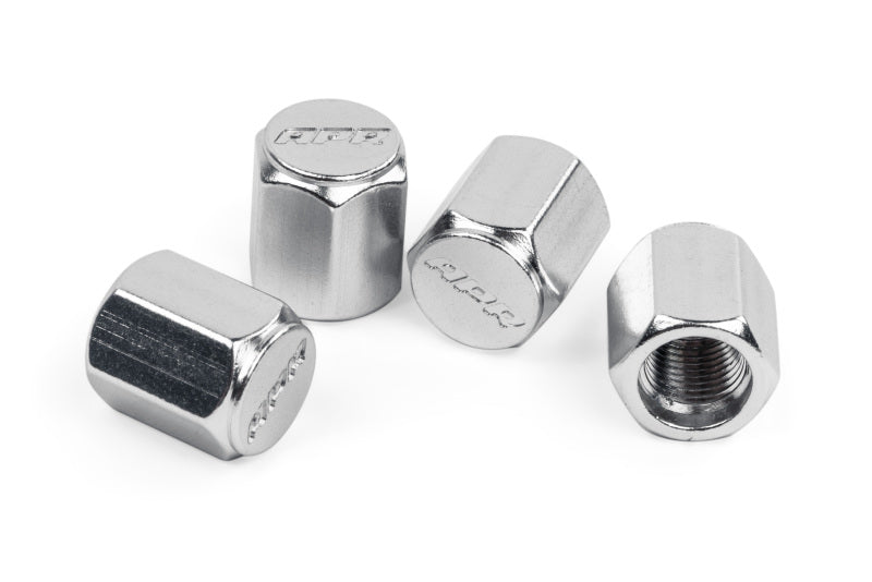 APR Valve Stem Caps - Silver (Set of 4)