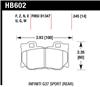 Hawk 2009-2013 Infiniti FX50 Sport HPS 5.0 Rear Brake Pads