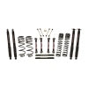 Skyjacker Jeep TJ/LJ 4in Dual Rate Long Travel Front/Rear Kit w/ Black Max Shocks