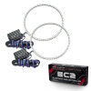 Oracle Jeep Wrangler JL/JT LED Surface Mount Headlight Halo Kit - w/ BC1 Controller