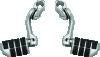 Kuryakyn Tour-Tech Cruise 6in Mount Arm With Dually ISO Pegs 1-1/4in Clamp Chrome