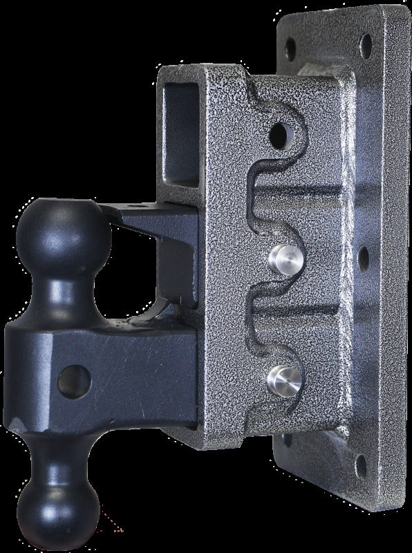 Gen-Y Mega Duty 2.5in Bolt-On 6in Drop 3K TW 21K Hitch w/GH-061 Dual-Ball/GH-062 Pintle Lock