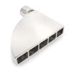 Stainless Works Boxxter Exhaust Tips 2in ID Inlet 1.5in x 8.5in Inline Outlet