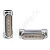 Letric Lighting Engine Guard Lights Chrome/White