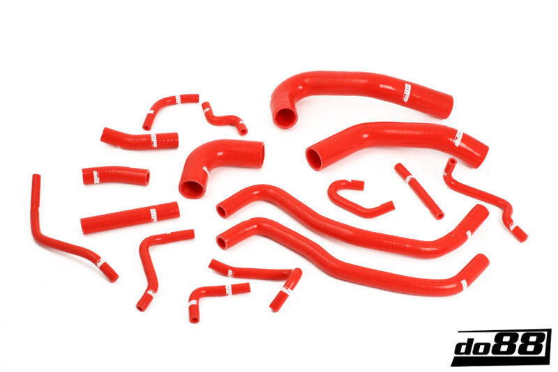 do88 Suzuki Swift Sport 1.6 05-10 Coolant Hoses Red