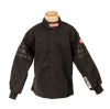 RaceQuip Black Trim SFI-1 JR. Jacket - Kids XL