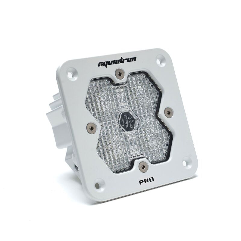 Baja Designs Squadron 2.0 Pro LED Work/Scene (Flush Mount) - White Housing