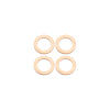 Wilwood Tandem M/C Copper Washer Kit .450 ID x .675 OD (Pack of 4)
