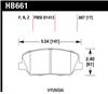 Hawk 10 Hyundai Genesis Coupe (w/o Brembo Breaks) HP+ Autocross Front Brake Pads