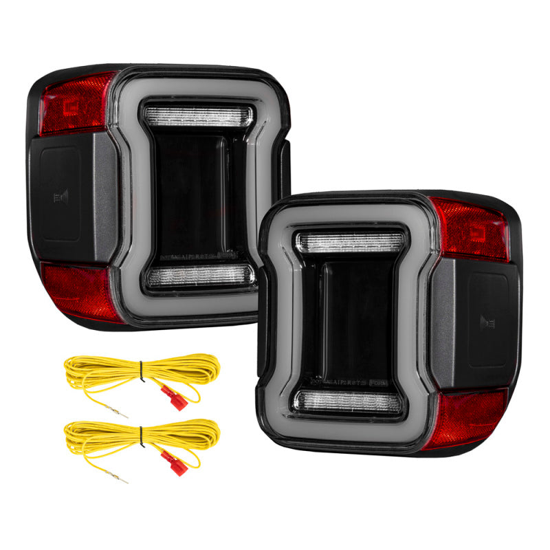 Form Lighting 20-26 Jeep Gladiator LED Tail Lights - Smoked (Pair)
