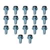 Moroso Ford C-6 Stamped Steel Transmission Pan Bolts - Set of 17
