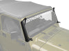 Raxiom 97-06 Jeep Wrangler TJ 50-In LED Light Bar Windshield Mount w/ Auxiliary Bracket