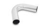 Vibrant 4in O.D. Universal Aluminum Tubing (120 degree Bend) - Polished
