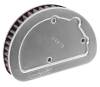 K&N Replacement Unique Air Filter 6.625in L x 4.75in W x 1.625in H with 1 Flange for Harley-Davidson