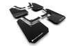 Rally Armor 24-26 Tesla Cybertruck Black UR Mud Flap White Logo